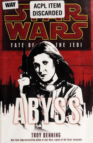 Copertina di Star Wars - Fate of the Jedi - Abyss
