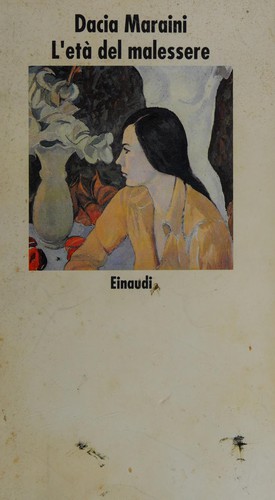 Copertina di L'età del malessere