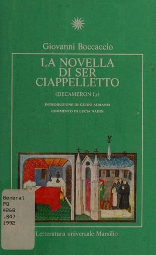 Copertina di La novella di ser Ciappelletto