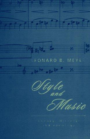 Copertina di Style and music