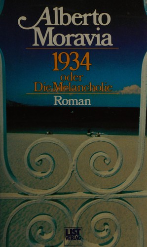 Copertina di 1934, oder, die Melancholie