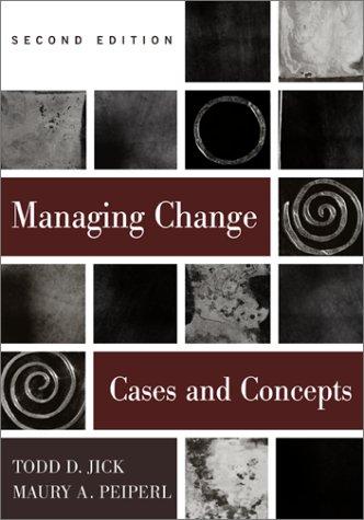 Copertina di Managing change