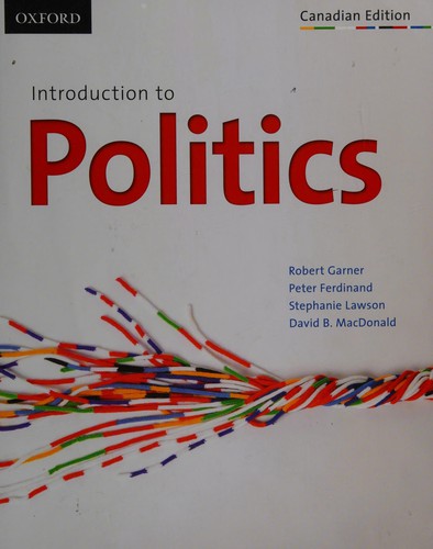 Copertina di Introduction to politics