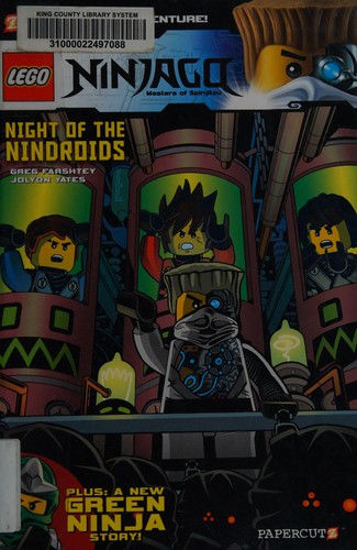 Copertina di Lego Ninjago, masters of Spinjitzu