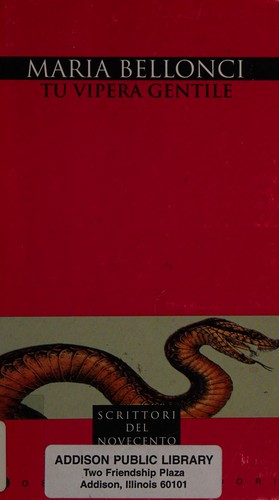 Copertina di Tu vipera gentile