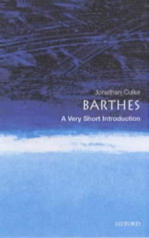 Copertina di Barthes