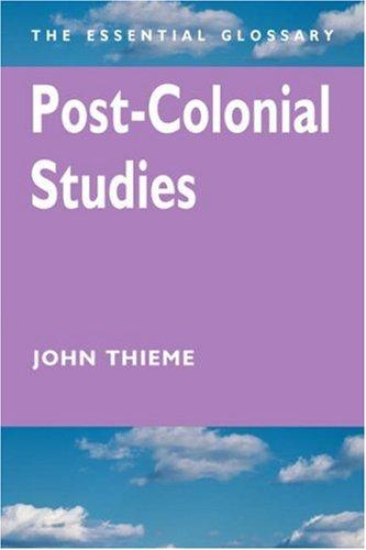 Copertina di Post-colonial studies
