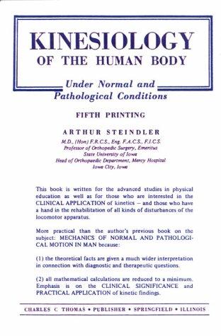 Copertina di Kinesiology of the human body under normal and pathological conditions