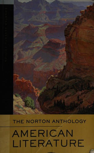 Copertina di The Norton Anthology of American Literature -- Shorter Seventh Edition