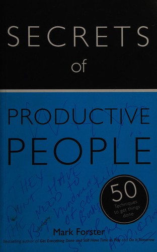 Copertina di Secrets of Productive People