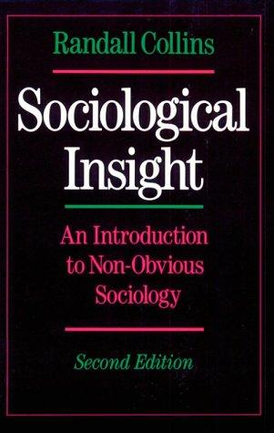 Copertina di Sociological insight