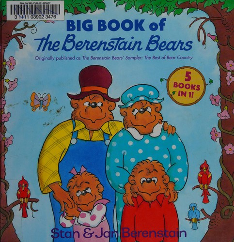 Copertina di Big book of the Berenstain Bears