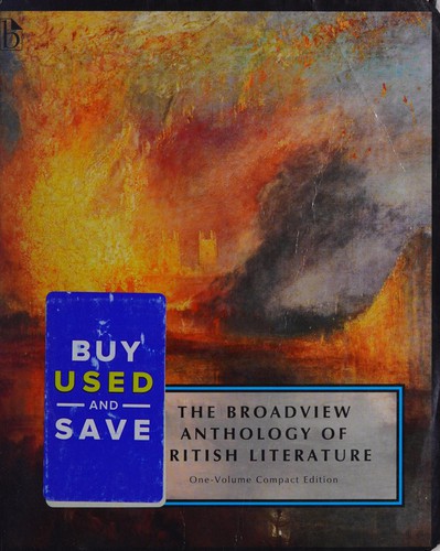 Copertina di Broadview Anthology of British Literature -- Concise Second Edition, Volume A