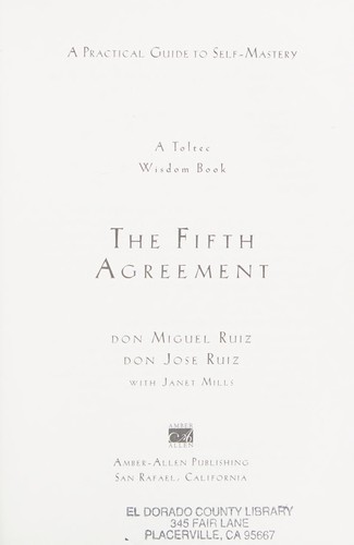 Copertina di The fifth agreement