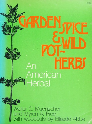 Copertina di Garden spice and wild pot-herbs
