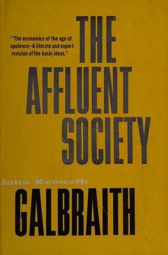 Copertina di The affluent society