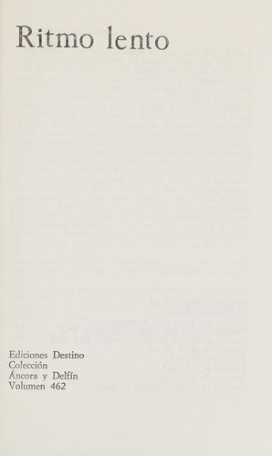 Copertina di Ritmo lento