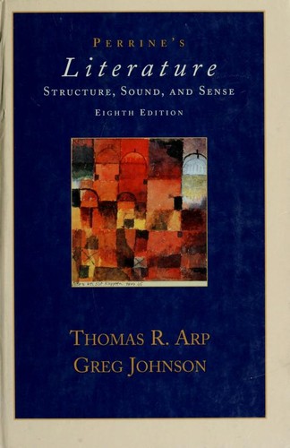 Copertina di Perrine's literature, Structure, sound and sense--Eighth edition