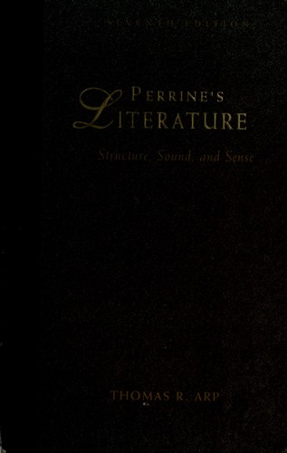 Copertina di Perrine's Literature--Structure, Sound, and Sense--Seventh Edition