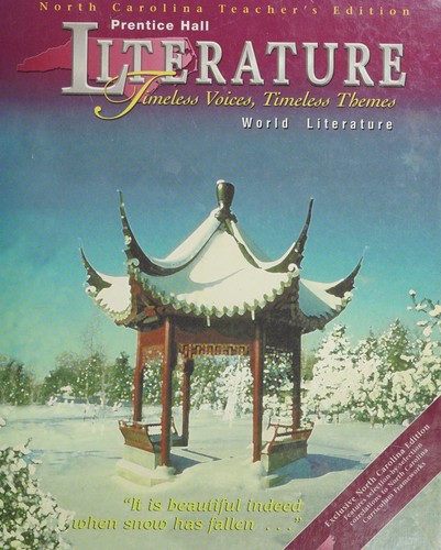 Copertina di Prentice Hall Literature--Timeless Voices, Timeless Themes--World Literature