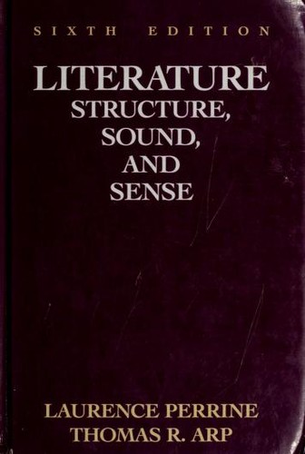 Copertina di Literature--Structure, Sound, and Sense--Sixth Edition