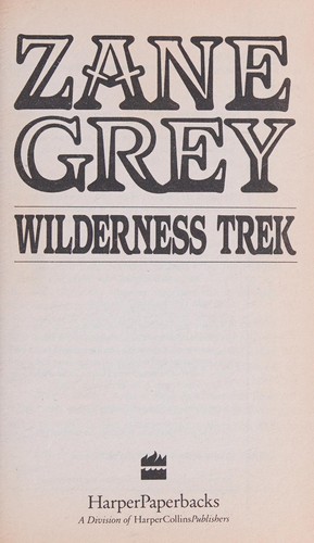 Copertina di Wilderness Trek