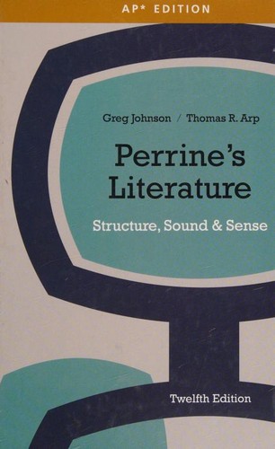 Copertina di Perrine's Literature--Structure, Sound & Sense--Twelfth Edition