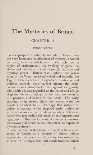 Copertina di The mysteries of Britain
