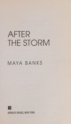 Copertina di After the Storm