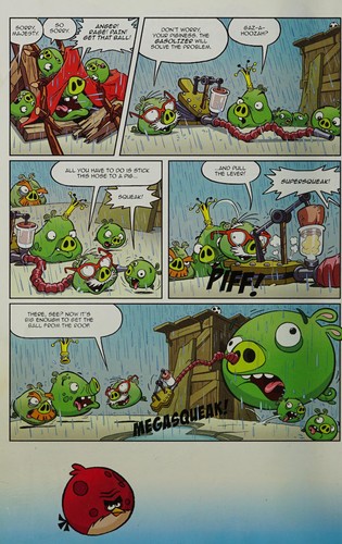 Copertina di Angry Birds comics