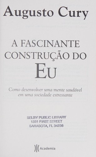 Copertina di A fascinante construção do eu