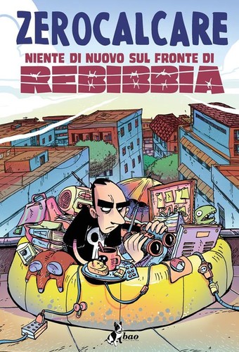 Copertina di Niente di nuovo sul fronte di Rebibbia