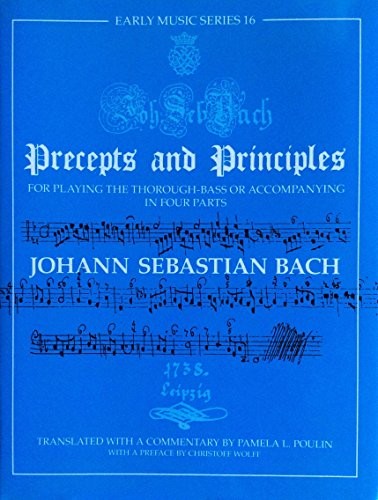 Copertina di J. S. Bach's precepts and principles for playing the thorough-bass or accompanying in four parts