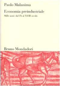 Copertina di Economia preindustriale