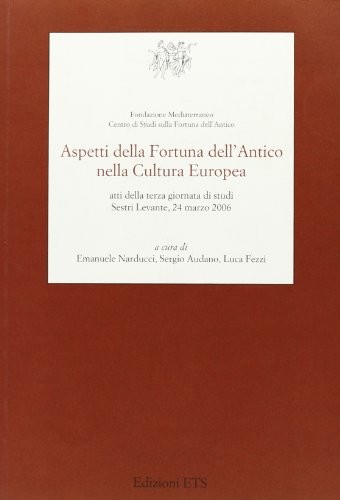 Copertina di Aspetti della fortuna dell'antico nella cultura europea