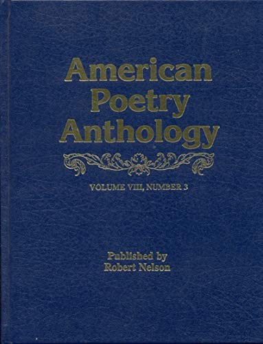 Copertina di American Poetry Anthology, Vol. VIII (American Poetry Anthology, Vol. VIII)