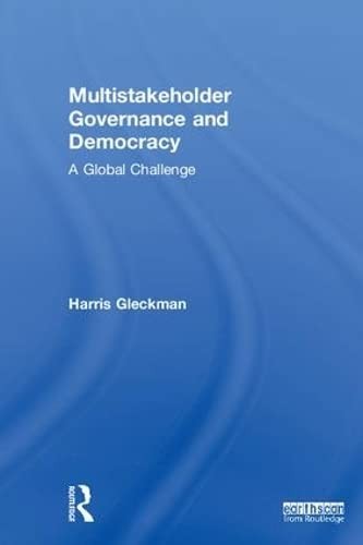Copertina di Multistakeholder Governance and Democracy