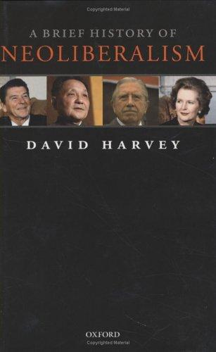 Copertina di A Brief History of Neoliberalism