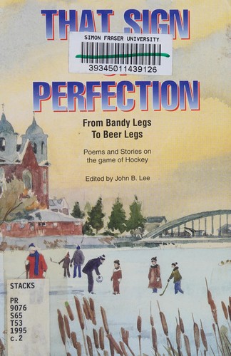 Copertina di That Sign of Perfection, Poems and Stories on the game of Hockey