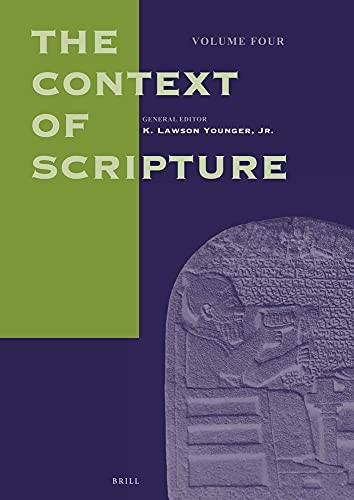 Copertina di Context of Scripture, Volume 4 Supplements (paperback)