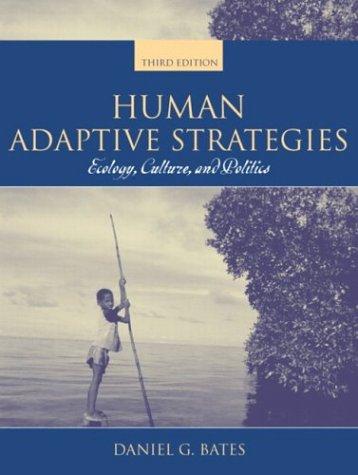 Copertina di Human adaptive strategies
