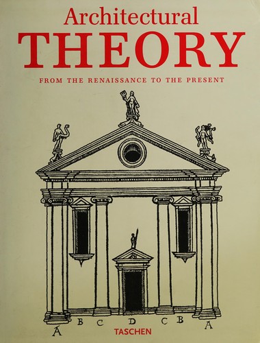 Copertina di Architectural theory