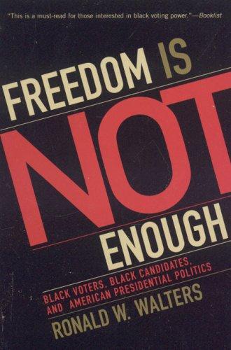 Copertina di Freedom Is Not Enough
