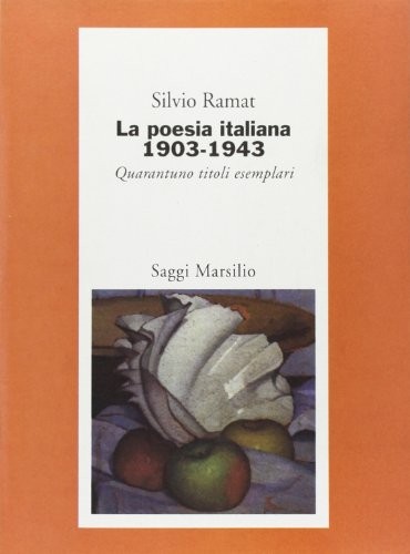 Copertina di La poesia italiana, 1903-1943