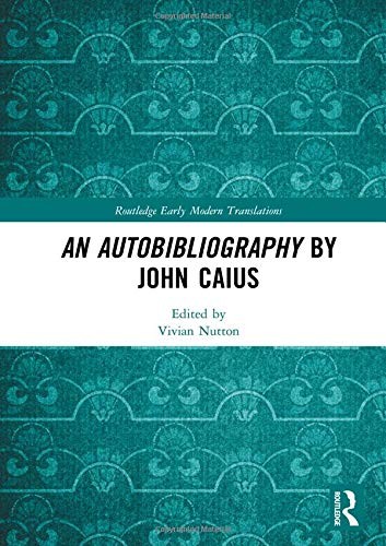 Copertina di Auto-Bibliography by John Caius