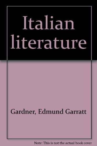 Copertina di Italian literature