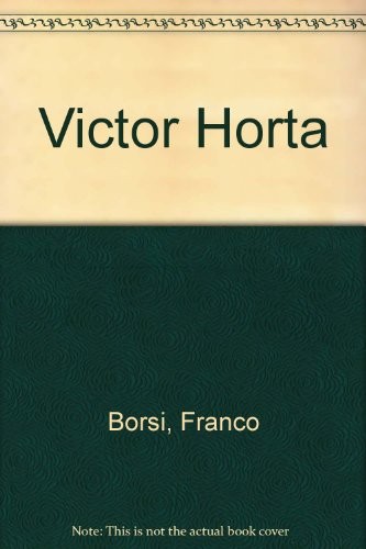 Copertina di Victor Horta