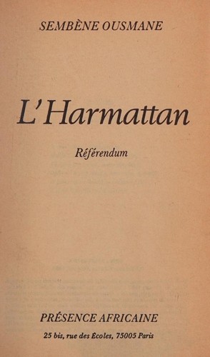 Copertina di L' harmattan