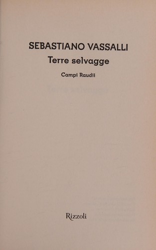 Copertina di Terre selvagge