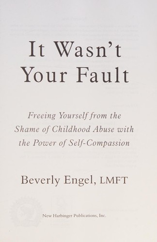 Copertina di It wasn't your fault